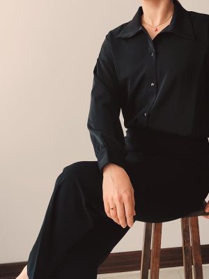 شومیز زیر کتی الیزه نسیم