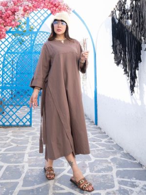 کفتان بغل بندی کتان نازک