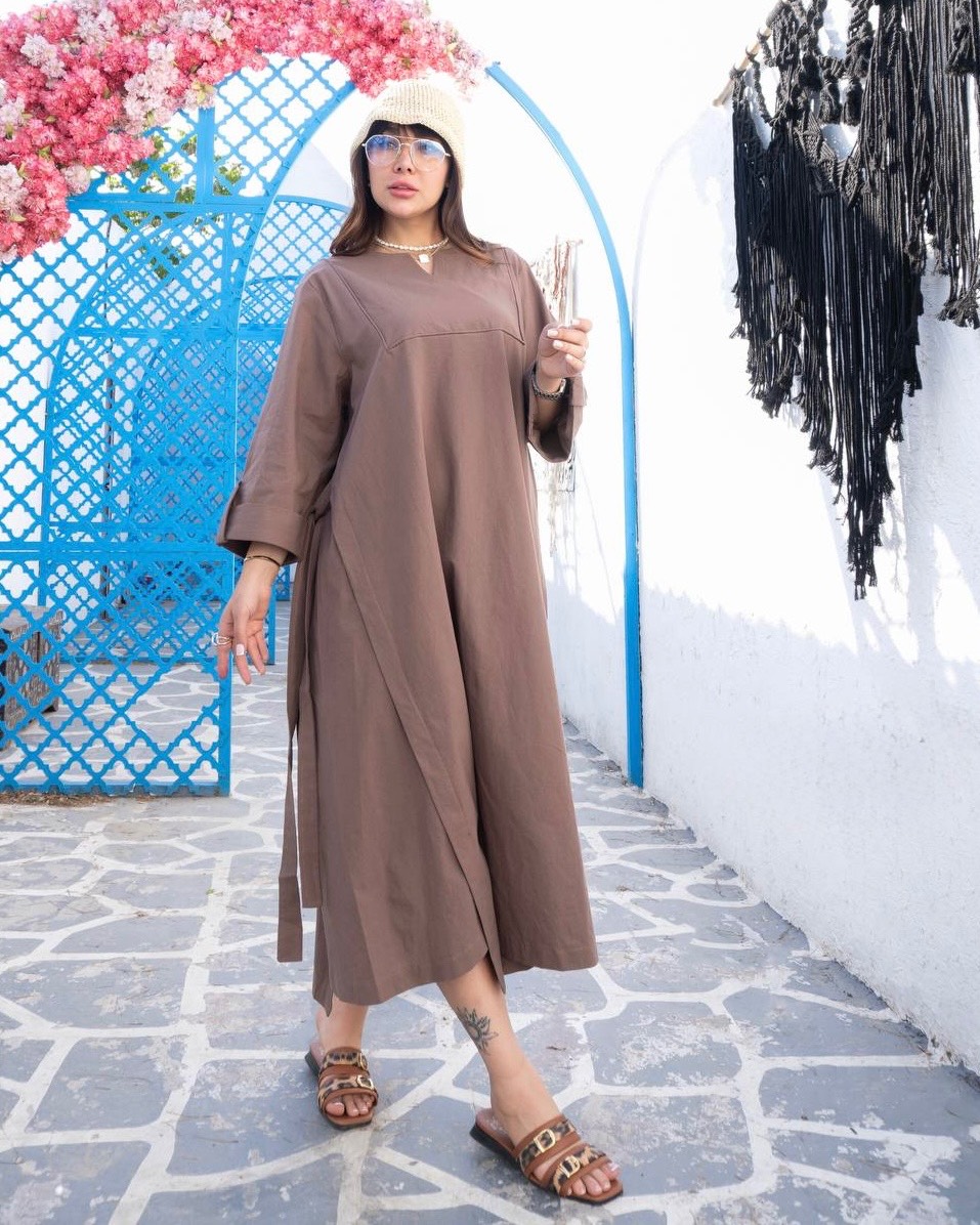 کفتان بغل بندی کتان نازک - Image 2