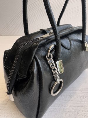 کیف زنانه صندوقی مشکی