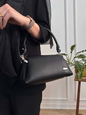 کیف پاسپورتی دوبند ذوزنقه‌ای کد 2147