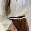 استفاده خلاقانه از کمربند در استایل زنانه