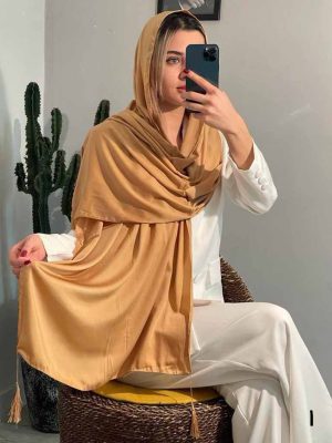 شال ساده مجلسی