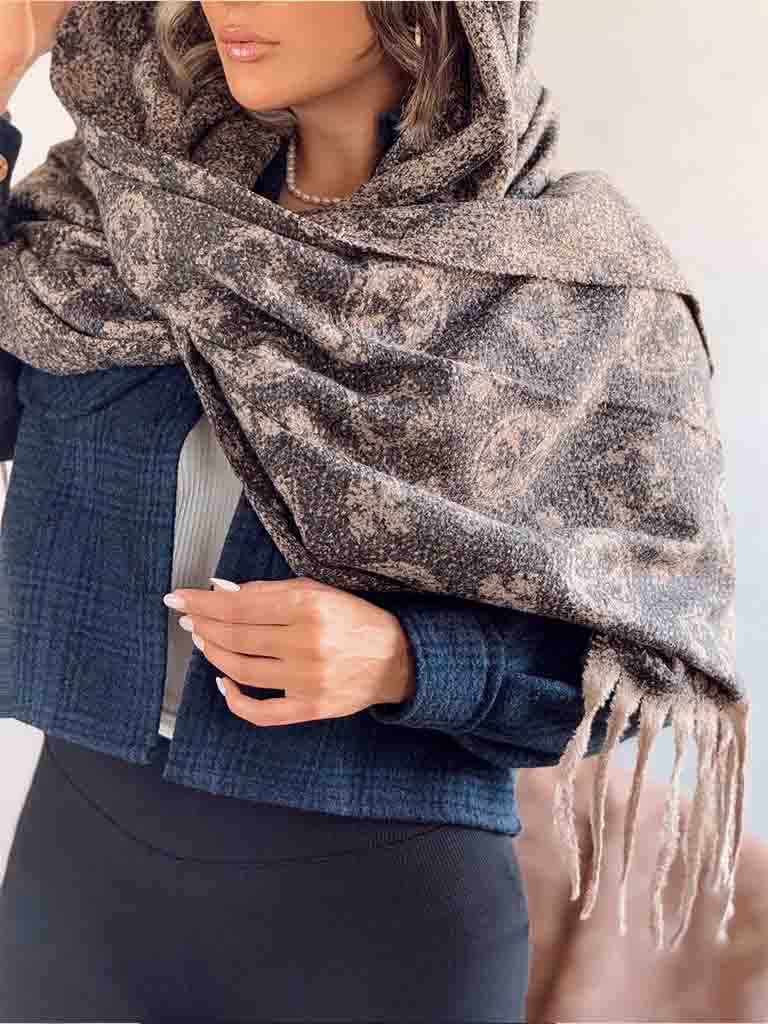 شال موهر حولهای کد 3156 - Image 3