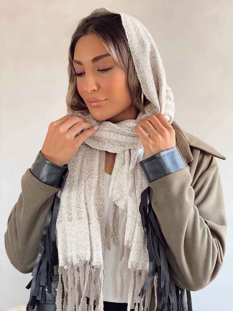 شال موهر حولهای کد 3160