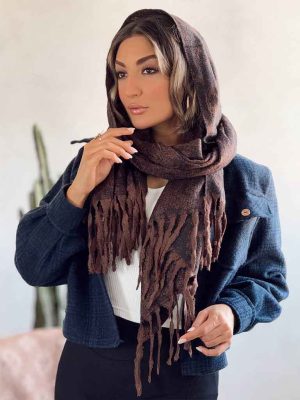 شال موهر حوله‌ای