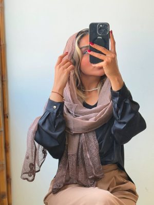 شال مزونی لانه‌زنبوری گان‌دار
