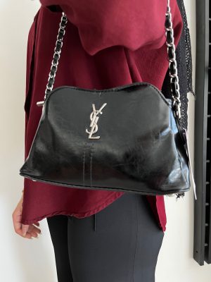 کیف پاسپورتی جادار سه خانه زنانه YSL