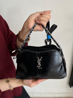 کیف پاسپورتی جادار سه خانه زنانه YSL