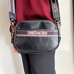 کیف پاسپورتی دوشی دو زیپ کریستین دیور Dior