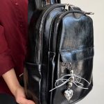 کوله اسپرت چرمی همراه جاکلیدی چنل CHANEL