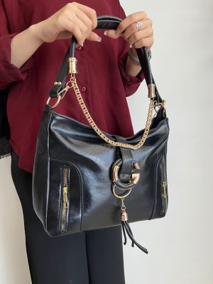 کیف زنانه مجلسی گوچی چرمی لوکس