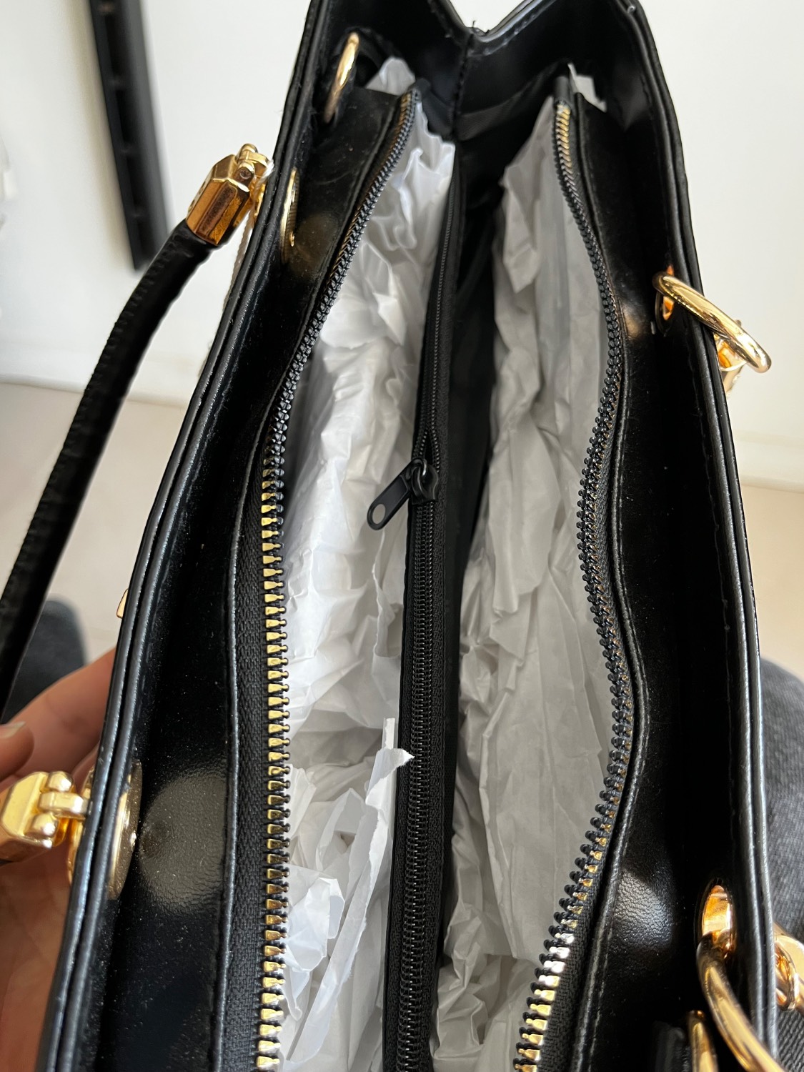 کیف زنانه مجلسی قایقی YSL - Image 9