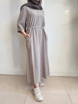 مانتو کفتانی جلوبسته زنانه سیلک مزونی
