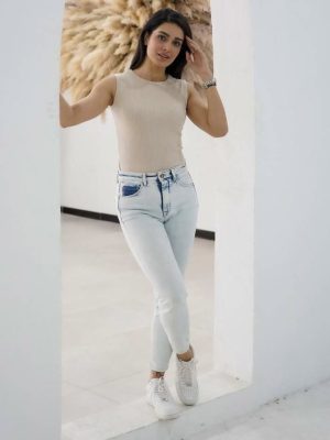 بادی زنانه کبریتی قواره بزرگ آستین حلقه